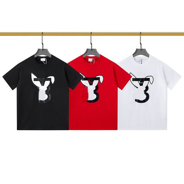 men tee bbr luxury design rabbit ear letter printing tshirt casual cotton loose short sleeve fashion round neck pullover shirt clothing size, White;black
men tee bbr luxury design rabbit ear letter printing tshirt casual cotton loose short sleeve fashion round neck pullover shirt clothing size, White;black