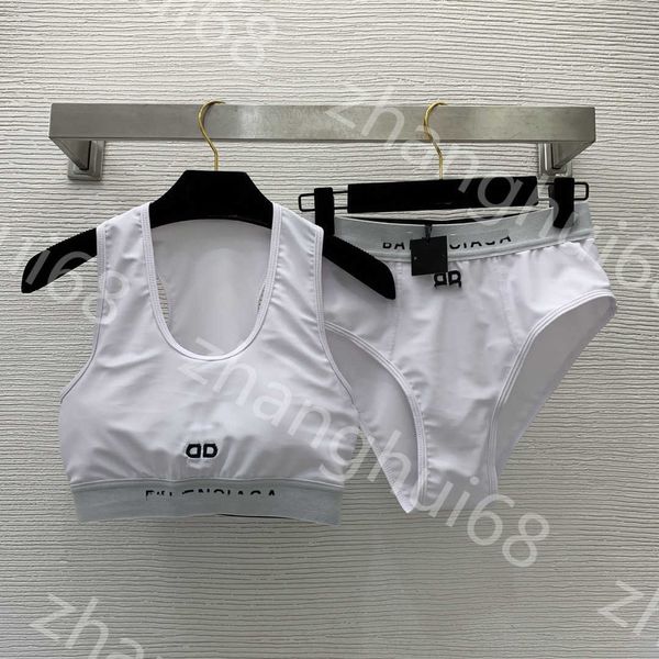 23ss split swimsuit designer bikini bathing suit womens swimwear embroidered logo webbing splicing u-neck vest high waist briefs panties wom, White;black
23ss split swimsuit designer bikini bathing suit womens swimwear embroidered logo webbing splicing u-neck vest high waist briefs panties wom, White;black