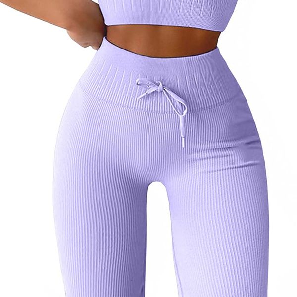 women's leggings women ribbed seamless high waist leggings drawstring sweatpants gym workout push up training yoga hip lift tights legg, Black
women's leggings women ribbed seamless high waist leggings drawstring sweatpants gym workout push up training yoga hip lift tights legg, Black