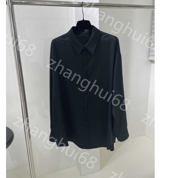 23ss high neck blouse women shirt womens designer clothing solid color lapel long sleeve satin back monogrammed shirt women clothes a1, White
23ss high neck blouse women shirt womens designer clothing solid color lapel long sleeve satin back monogrammed shirt women clothes a1, White