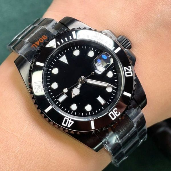 fashion black mens watch 40mm black dial automatic movement mechanical watches original stainless steel strap luxury business wristwatch gif, Slivery;brown
fashion black mens watch 40mm black dial automatic movement mechanical watches original stainless steel strap luxury business wristwatch gif, Slivery;brown