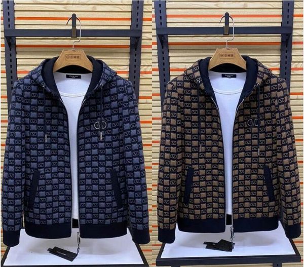 designer mens hooded jacket windbreaker spring autumn fashion coats men knitwear outerwear casual bomber jackets men's clothing, Black;brown
designer mens hooded jacket windbreaker spring autumn fashion coats men knitwear outerwear casual bomber jackets men's clothing, Black;brown