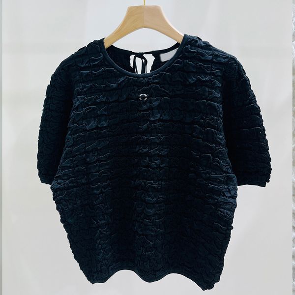 427 l 2023 autumn sweaters women's pullover black white pink beads sweater crew neck short sleeve brand same style women's qianli, White;black
427 l 2023 autumn sweaters women's pullover black white pink beads sweater crew neck short sleeve brand same style women's qianli, White;black