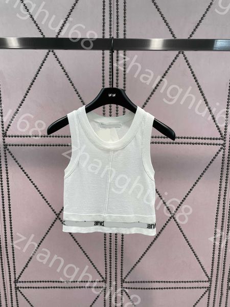 23ss camis vest womens designer clothing tank womens tanks hem jacquard letters knitted vest womens clothes, White
23ss camis vest womens designer clothing tank womens tanks hem jacquard letters knitted vest womens clothes, White