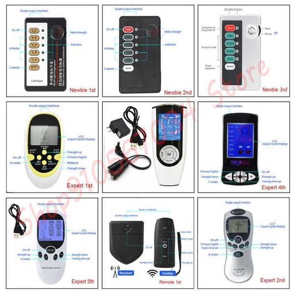 toy massager electro shock host controller cable electric stimulate massage power therapy box sm game themed for couple
toy massager electro shock host controller cable electric stimulate massage power therapy box sm game themed for couple