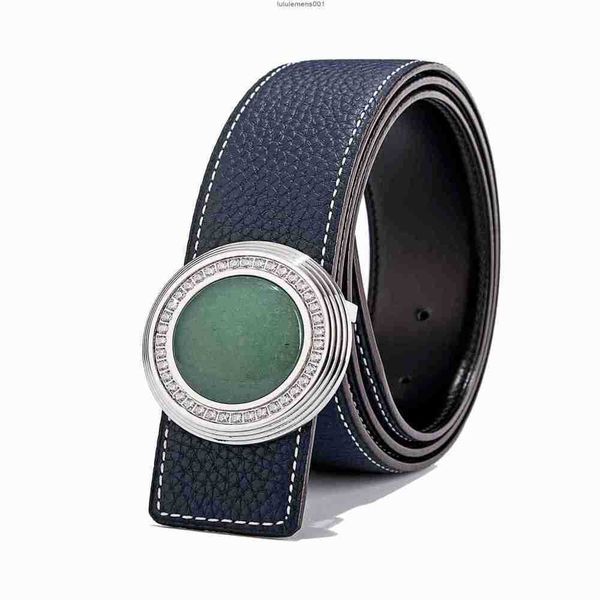 designer belt men's steel buckle with diamond inlaid jade (jade: dongling jade) genuine leather belt double-sided layer cowhide belt, Black;brown
designer belt men's steel buckle with diamond inlaid jade (jade: dongling jade) genuine leather belt double-sided layer cowhide belt, Black;brown