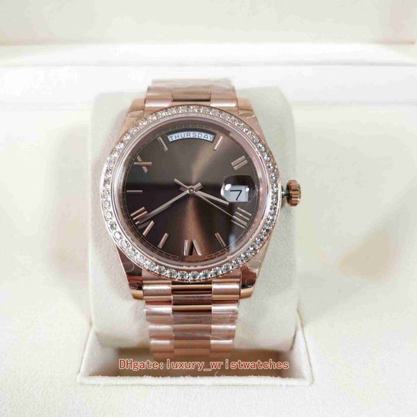 bpf perfect quality men watches m228345rbr-0009 228345 40mm chocolate roman dial full diamond bezel sapphire rose gold automatic mechanical, Slivery;brown
bpf perfect quality men watches m228345rbr-0009 228345 40mm chocolate roman dial full diamond bezel sapphire rose gold automatic mechanical, Slivery;brown
