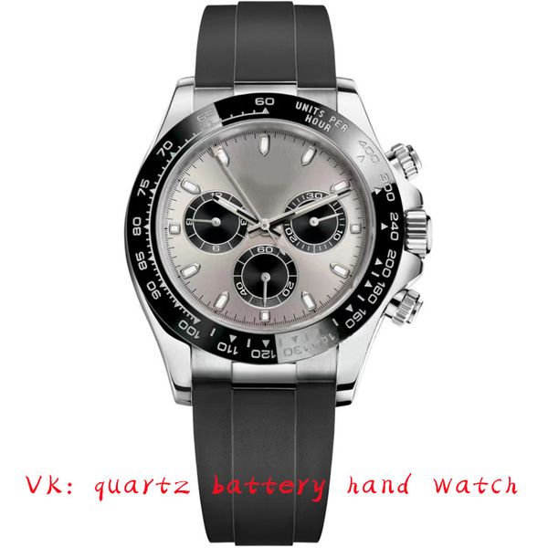 men's vk quartz battery watch: chronometer watch designer watches 40mm black dial ceramic fashion classic stainless steel waterproof lu, Slivery;brown
men's vk quartz battery watch: chronometer watch designer watches 40mm black dial ceramic fashion classic stainless steel waterproof lu, Slivery;brown