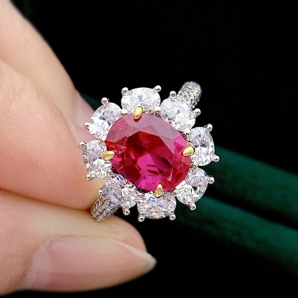 flower 2ct ruby diamond ring 100% real 925 sterling silver party wedding band rings for women bridal promise jewelry gift, Slivery;golden
flower 2ct ruby diamond ring 100% real 925 sterling silver party wedding band rings for women bridal promise jewelry gift, Slivery;golden