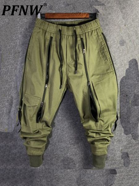 men's pants pfnw autumn winter personalized loose big size hip hop overalls high street casual fashion zippered cargo 12a5652 230428, Black
men's pants pfnw autumn winter personalized loose big size hip hop overalls high street casual fashion zippered cargo 12a5652 230428, Black