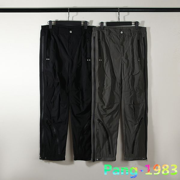 men's pants far archive style ss men women nylon side zipper functional heavy industry weatherproof trousers 230428, Black
men's pants far archive style ss men women nylon side zipper functional heavy industry weatherproof trousers 230428, Black