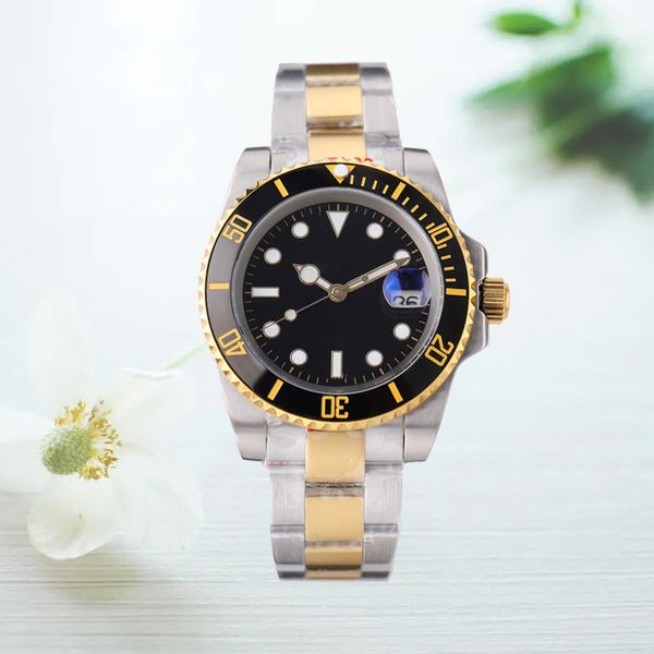 aaa men's mechanical ceramic watch 41mm stainless steel sliding buckle swimming watch sapphire luminous watch casual montreux automatic, Slivery;brown
aaa men's mechanical ceramic watch 41mm stainless steel sliding buckle swimming watch sapphire luminous watch casual montreux automatic, Slivery;brown