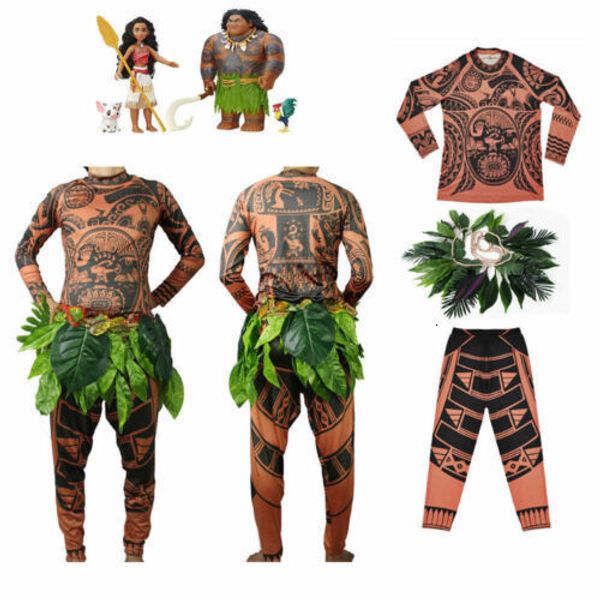 family matching outfits 3pcs moana maui tattoo t shirtpants halloween mens kid cosplay costume funny halloween outfits 230505, Blue
family matching outfits 3pcs moana maui tattoo t shirtpants halloween mens kid cosplay costume funny halloween outfits 230505, Blue