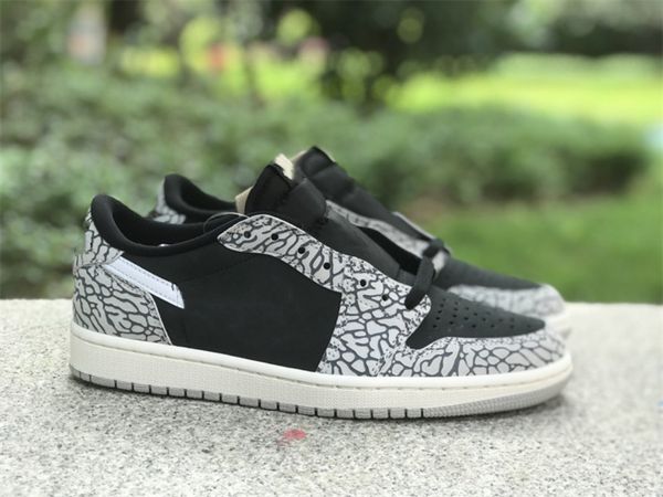 1s low basketball shoes black cement jumpman 1 og gs outdoor shoes sneaker with original box
1s low basketball shoes black cement jumpman 1 og gs outdoor shoes sneaker with original box