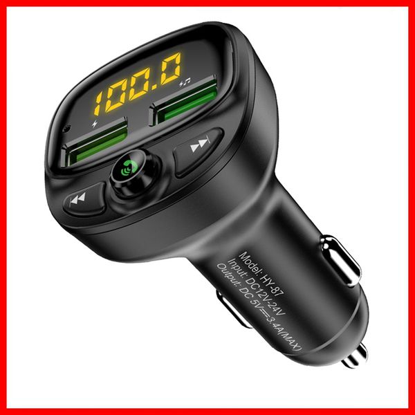 multi-functional 3.4a fast car charger fm transmitter bluetooth player dual usb cigarette lighter mp3 tf music car kits car-charge car-charg
multi-functional 3.4a fast car charger fm transmitter bluetooth player dual usb cigarette lighter mp3 tf music car kits car-charge car-charg