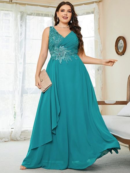 plus size dresse size bridesmaid dresses wedding elegant lace s applique party large lady chiffon evening dress 230504, Black
plus size dresse size bridesmaid dresses wedding elegant lace s applique party large lady chiffon evening dress 230504, Black