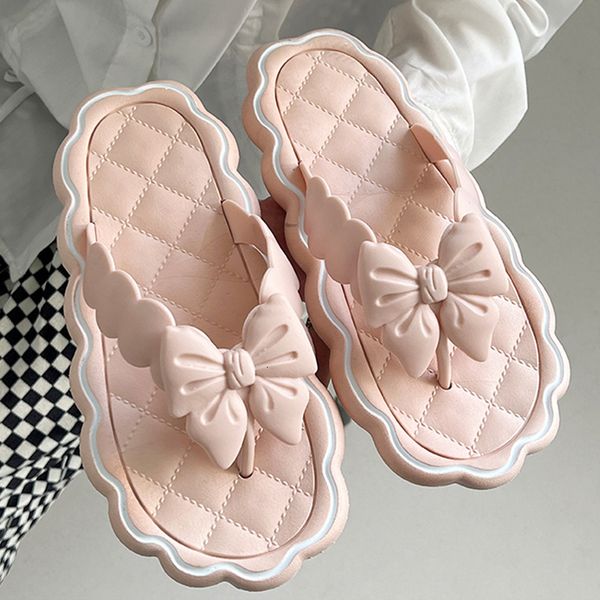 slippers flip-flops cute bow design women slides platform summer leisure women slippers outdoor soft bathroom woman shoes 230505, Black
slippers flip-flops cute bow design women slides platform summer leisure women slippers outdoor soft bathroom woman shoes 230505, Black