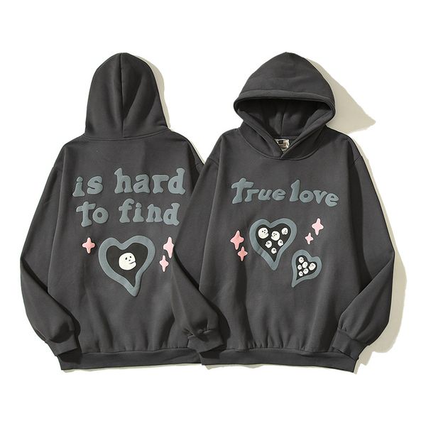 puff sweatshirts hoodies men high street foam true love print pullover hoode big size pullovers, Black;brown
puff sweatshirts hoodies men high street foam true love print pullover hoode big size pullovers, Black;brown