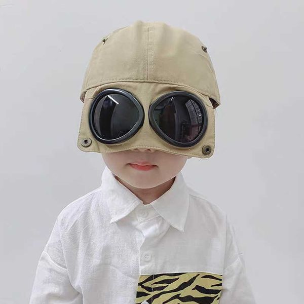 stingy brim hats summer children pilot hat personality glasses baseball cap kids sunglasses caps girls boys sunshade hats j230505, Blue;gray
stingy brim hats summer children pilot hat personality glasses baseball cap kids sunglasses caps girls boys sunshade hats j230505, Blue;gray