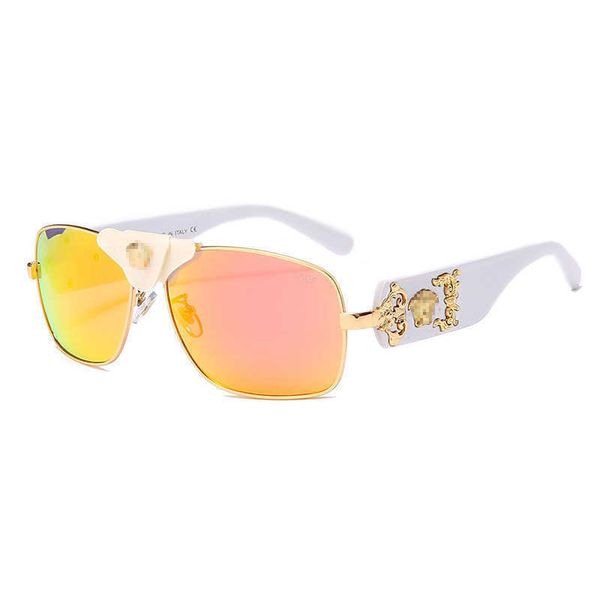 2023 designer versage sunglass mens womens sunglasses vintage fashion metal glasses men's and women's beauty head sunscreen person, White;black
2023 designer versage sunglass mens womens sunglasses vintage fashion metal glasses men's and women's beauty head sunscreen person, White;black