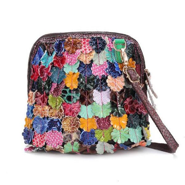evening bags bag women s colorful flower stitching real leather bag fashion hand cross body one shoulder small 230504
evening bags bag women s colorful flower stitching real leather bag fashion hand cross body one shoulder small 230504