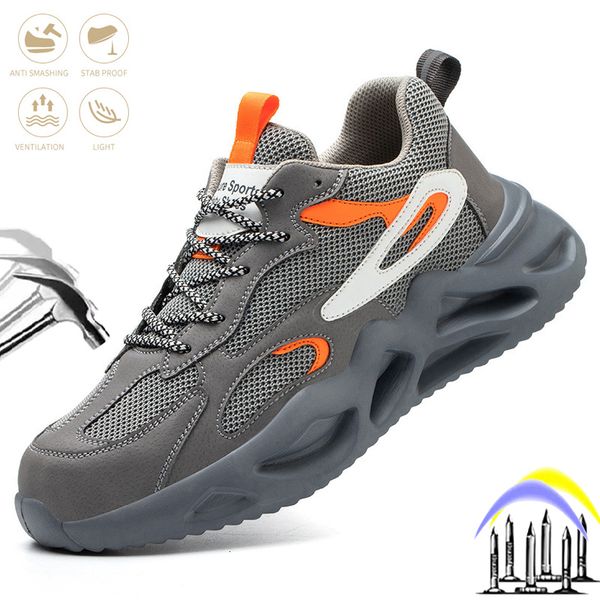 safety shoes new male safety shoes steel toe man work boots indestructible anti-puncture construction sneaker lightweight fashion sport shoe, Black;brown
safety shoes new male safety shoes steel toe man work boots indestructible anti-puncture construction sneaker lightweight fashion sport shoe, Black;brown