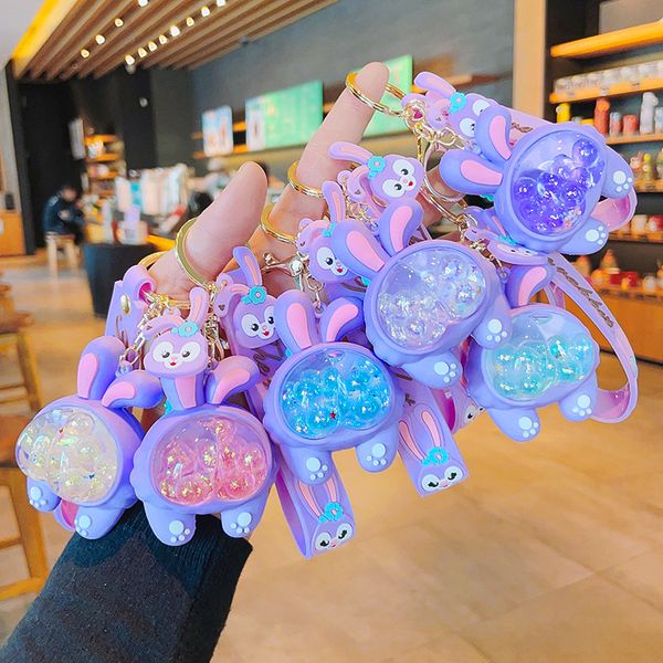 keychains for woman designer creative personality cute into oil quicksand rabbit butt key chain exquisite women's bag key ring hanging, Silver
keychains for woman designer creative personality cute into oil quicksand rabbit butt key chain exquisite women's bag key ring hanging, Silver