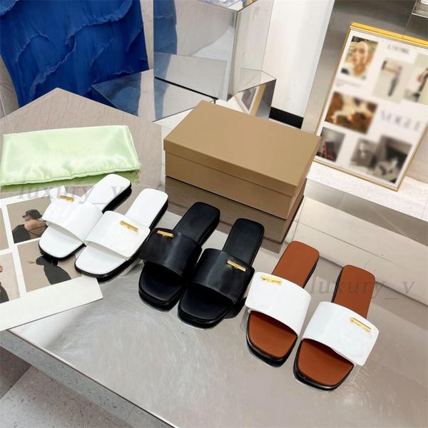 designer women slippers leather sandals metal logo canvas flats fashion summer outdoor beach flip flops lady scuffs with box, Black
designer women slippers leather sandals metal logo canvas flats fashion summer outdoor beach flip flops lady scuffs with box, Black