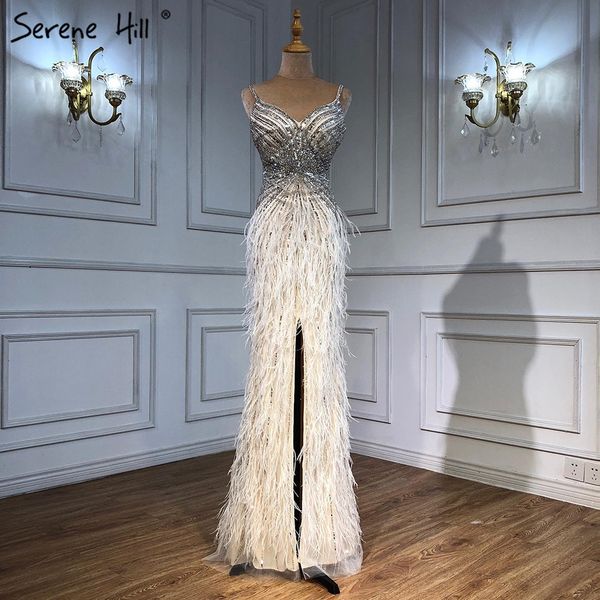 party dresses serene hill beige spaghetti strap split feathers beaded formal luxury mermaid evening 2023 la70623 230505, White;black
party dresses serene hill beige spaghetti strap split feathers beaded formal luxury mermaid evening 2023 la70623 230505, White;black