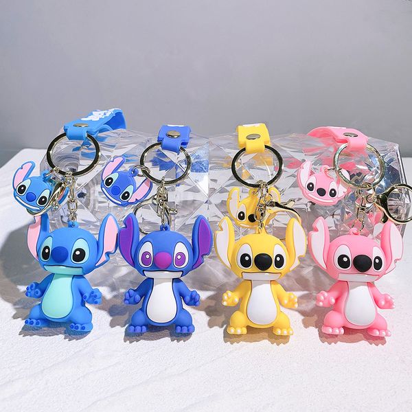 creative cartoon keychain women's and men fashion pvc stildy bag key chain pendant decoration net celebrity car key ring designer whole, Silver
creative cartoon keychain women's and men fashion pvc stildy bag key chain pendant decoration net celebrity car key ring designer whole, Silver