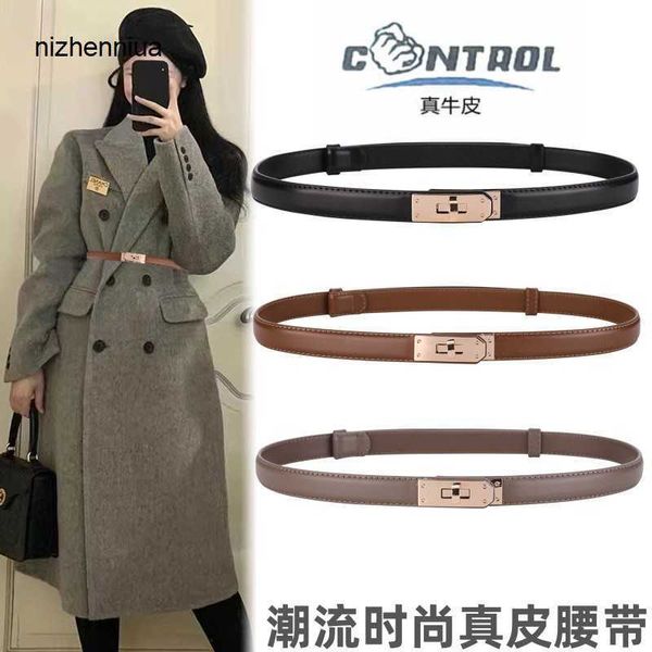 hermm luxury belt belt women s new genuine leather adjustable with dress coat denim fashion trend ins style thin, Silver
hermm luxury belt belt women s new genuine leather adjustable with dress coat denim fashion trend ins style thin, Silver