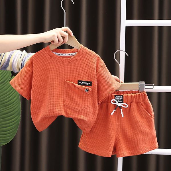 clothing sets korean baby boys clothing sets kids solid short sleeve t-shirt shorts 2pcs suit for boys children cotton clothes sport outfits, White
clothing sets korean baby boys clothing sets kids solid short sleeve t-shirt shorts 2pcs suit for boys children cotton clothes sport outfits, White