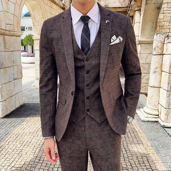 men's suits blazers men's high-quality large suit 6xl/7xl 3-piece suit suitvestpants business fashion check suit groom wedding ban, White;black
men's suits blazers men's high-quality large suit 6xl/7xl 3-piece suit suitvestpants business fashion check suit groom wedding ban, White;black