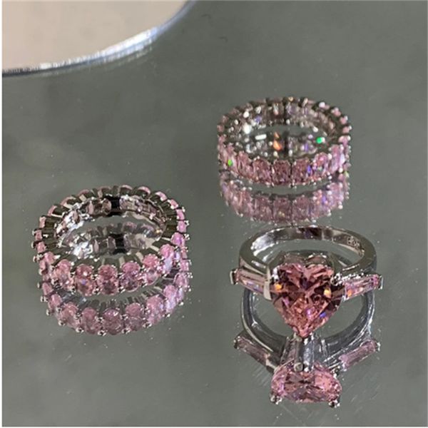 fine finger ring sets aaaaa zircon 925 sterling silver party party wedding band rings for women promise engagement jewelry, Slivery;golden
fine finger ring sets aaaaa zircon 925 sterling silver party party wedding band rings for women promise engagement jewelry, Slivery;golden