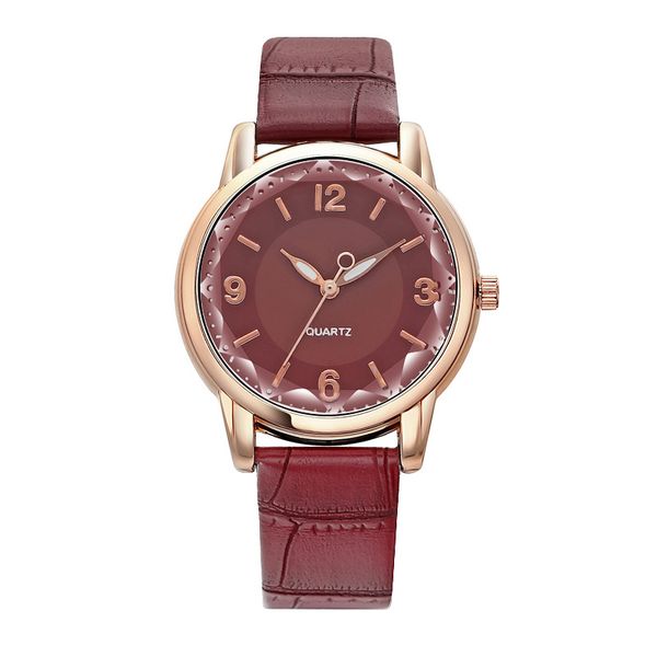 belt simple wine red women's watch fashion lady watch casual leather small dial quartz wristwatches 30mm colorful strap, Slivery;brown
belt simple wine red women's watch fashion lady watch casual leather small dial quartz wristwatches 30mm colorful strap, Slivery;brown