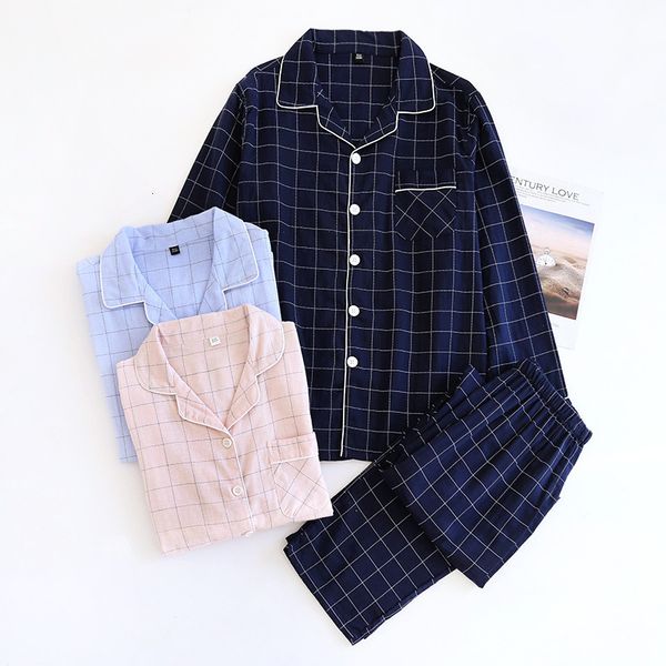 men's sleepwear mens pajamas set long-sleeved trouser suits for spring and autumn plaid design cotton men's thin spring and summer, Black;brown
men's sleepwear mens pajamas set long-sleeved trouser suits for spring and autumn plaid design cotton men's thin spring and summer, Black;brown