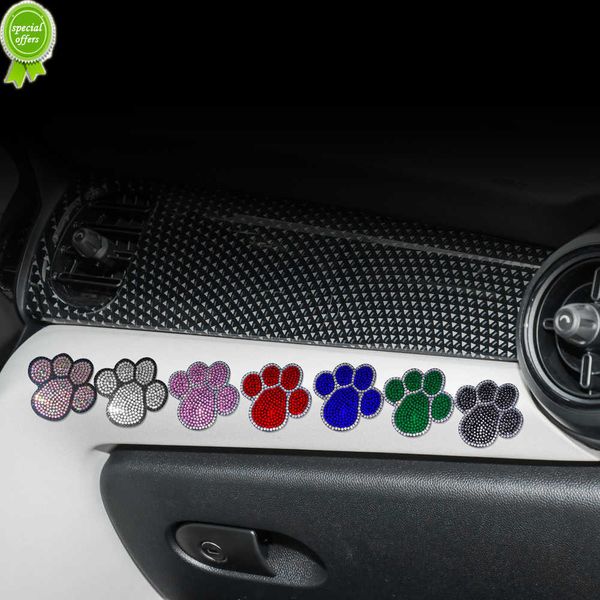 new diamond-studded car stickers dog paw stickers cute palm print body tail scratch stickers for car exterior decoration accessories
new diamond-studded car stickers dog paw stickers cute palm print body tail scratch stickers for car exterior decoration accessories