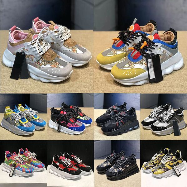 italy brabd chain reaction designer shoes reflective height sneakers triple black white multi-color suede red blue yellow fluo tan men women
italy brabd chain reaction designer shoes reflective height sneakers triple black white multi-color suede red blue yellow fluo tan men women