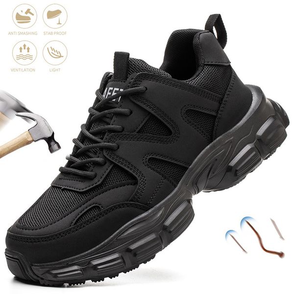 safety shoes new work boots women indestructible steel toe breathable safety shoes puncture-proof construction wear-resistant sneaker 230505, Black;brown
safety shoes new work boots women indestructible steel toe breathable safety shoes puncture-proof construction wear-resistant sneaker 230505, Black;brown
