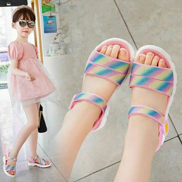 sandals sandals for girls sandalen 2 8 years rainbow sandal summer kids beach shoes girl fashion princess flip-flops children flats shoe 230, Black;red
sandals sandals for girls sandalen 2 8 years rainbow sandal summer kids beach shoes girl fashion princess flip-flops children flats shoe 230, Black;red