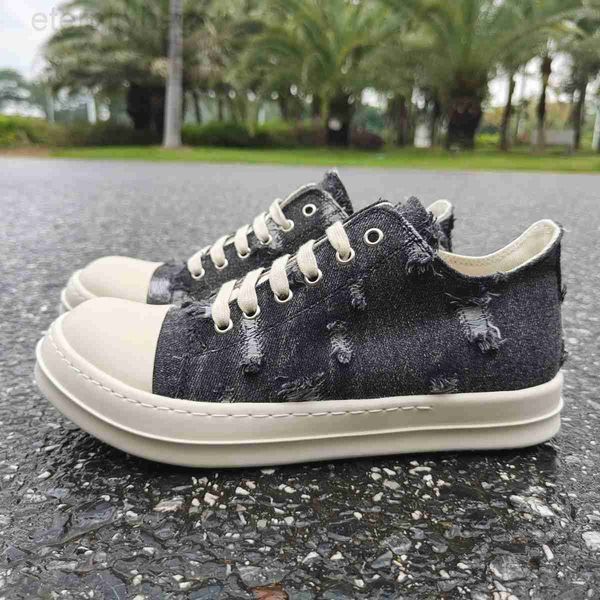 rick 2023 summer new ro low shoes men's canvas shoes holes denim shoes thick soled casual board shoes women's fashion shoes owen, Black
rick 2023 summer new ro low shoes men's canvas shoes holes denim shoes thick soled casual board shoes women's fashion shoes owen, Black