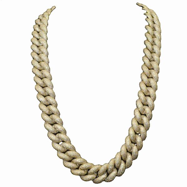 usa 20mm 18k gold plated hip hop men link chain vvs moissanite jewelry iced out miami cuban chain necklace, Silver
usa 20mm 18k gold plated hip hop men link chain vvs moissanite jewelry iced out miami cuban chain necklace, Silver