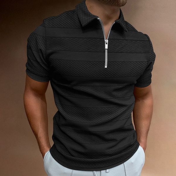 men's polos solid color shirt collar short sleeve dress zipper fashion summer casual street 3d print tshirt zz230504, White;black
men's polos solid color shirt collar short sleeve dress zipper fashion summer casual street 3d print tshirt zz230504, White;black