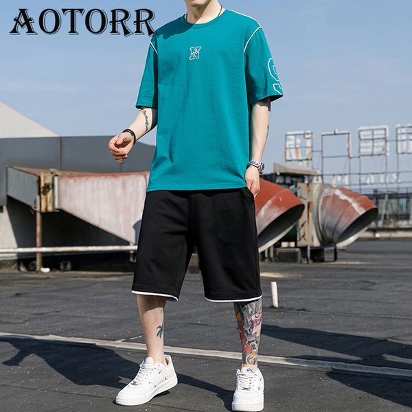 men s tracksuits men fashion summer tracksuit casual t shirt shorts set 2 pieces male trend outfit oversized clothing jogging streetwear 230, Gray
men s tracksuits men fashion summer tracksuit casual t shirt shorts set 2 pieces male trend outfit oversized clothing jogging streetwear 230, Gray