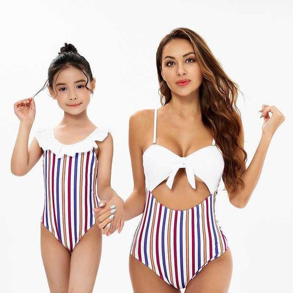 parent child swimsuit bikini one pieces striped childrens mother and daughter swimwear wholesale, Black
parent child swimsuit bikini one pieces striped childrens mother and daughter swimwear wholesale, Black
