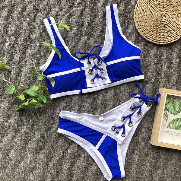 women's swimwear 4 colors bikini women swimsuit rivet string knotted s set bathing suit beach cool female push up 230505, White;black
women's swimwear 4 colors bikini women swimsuit rivet string knotted s set bathing suit beach cool female push up 230505, White;black