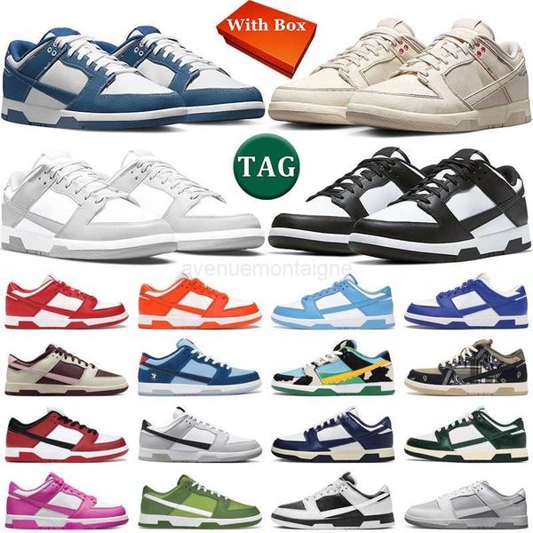 with box men women running shoes low panda white black grey fog unc vintage navy green industrial blue light orewood brown mens trainers out
with box men women running shoes low panda white black grey fog unc vintage navy green industrial blue light orewood brown mens trainers out