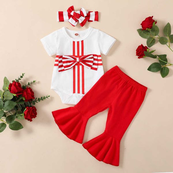 clothing sets focusnorm 0-18m baby girl clothes sets stripe big bow short sleeve romper solid color flare pants headband 3pcs set aa230504, White
clothing sets focusnorm 0-18m baby girl clothes sets stripe big bow short sleeve romper solid color flare pants headband 3pcs set aa230504, White