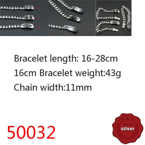 50032 hip hop s925 sterling silver bracelet punk style personalized youth cross flower boat anchor letter jewelry couple popular accessories, Golden;silver
50032 hip hop s925 sterling silver bracelet punk style personalized youth cross flower boat anchor letter jewelry couple popular accessories, Golden;silver