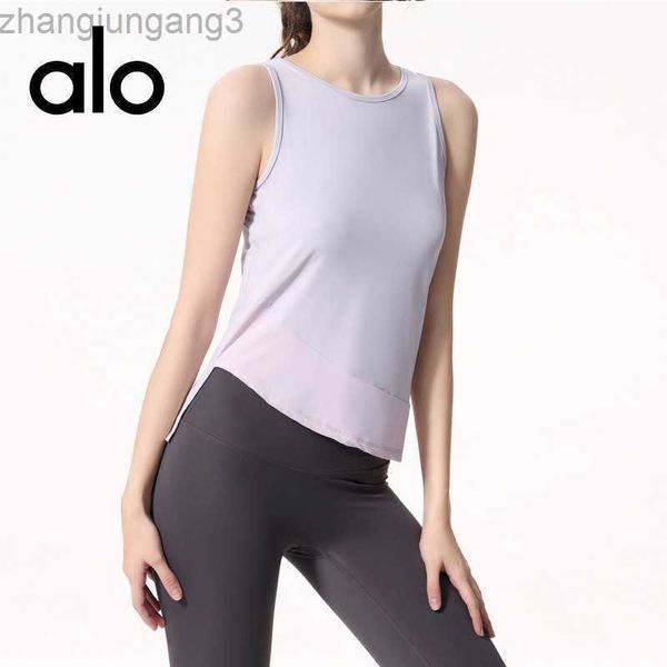 desginer alo yoga t shirt sports tank women's summer loose lightweight and breathable training and fitness sleeveless cover, White
desginer alo yoga t shirt sports tank women's summer loose lightweight and breathable training and fitness sleeveless cover, White